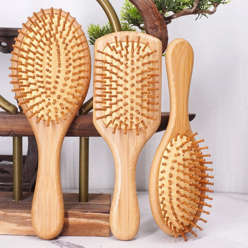 Nanbamboo Air Cushion Skin Massage Comb Health Bag