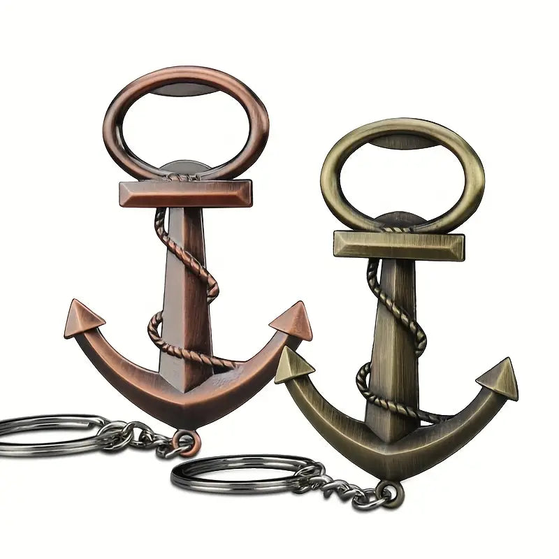 Vintage Ship Anchor Metal Bottle Opener Gadget Gift