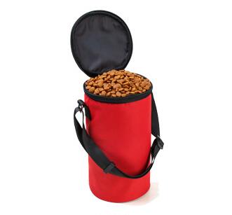 Portable Cat Food Bag and Travel Bowl Feeder
