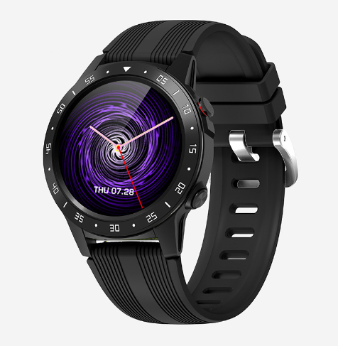 Smart Bluetooth Health Monitoring Watch for Temperature & BP