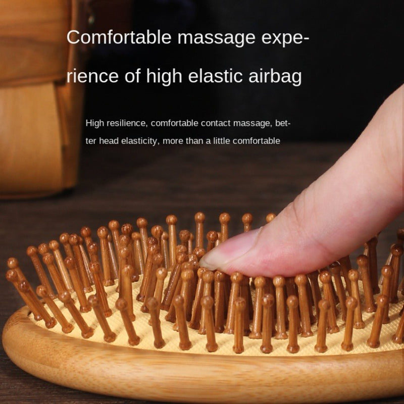 Nanbamboo Air Cushion Skin Massage Comb Health Bag