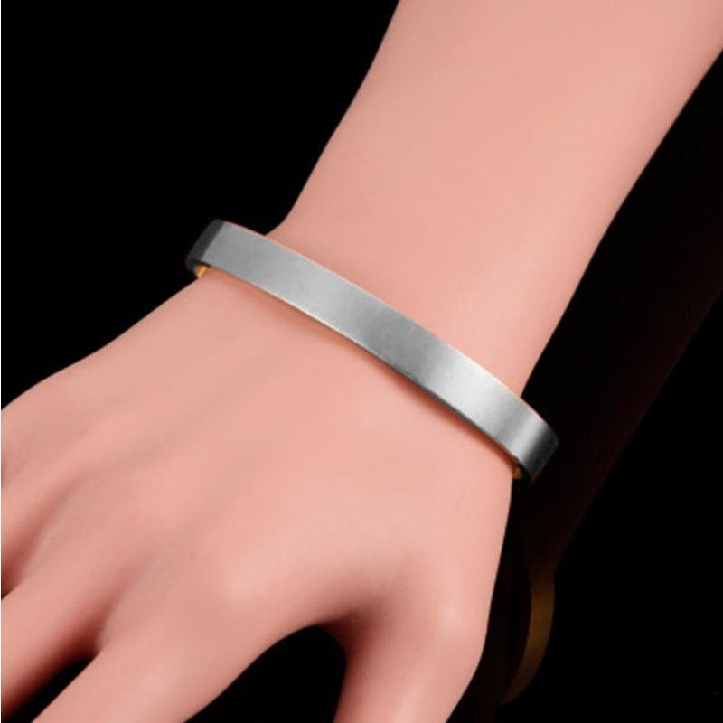 Magnetic Health Bracelet for Couples with Simple Design