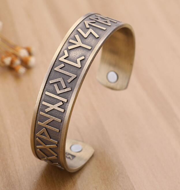 New Magnetic Health Jewelry Slavic Viking Open Bracelet