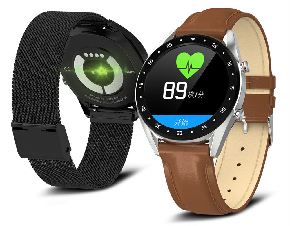 L7 Smartwatch with Bluetooth, IP68 Waterproof, Health Monitor