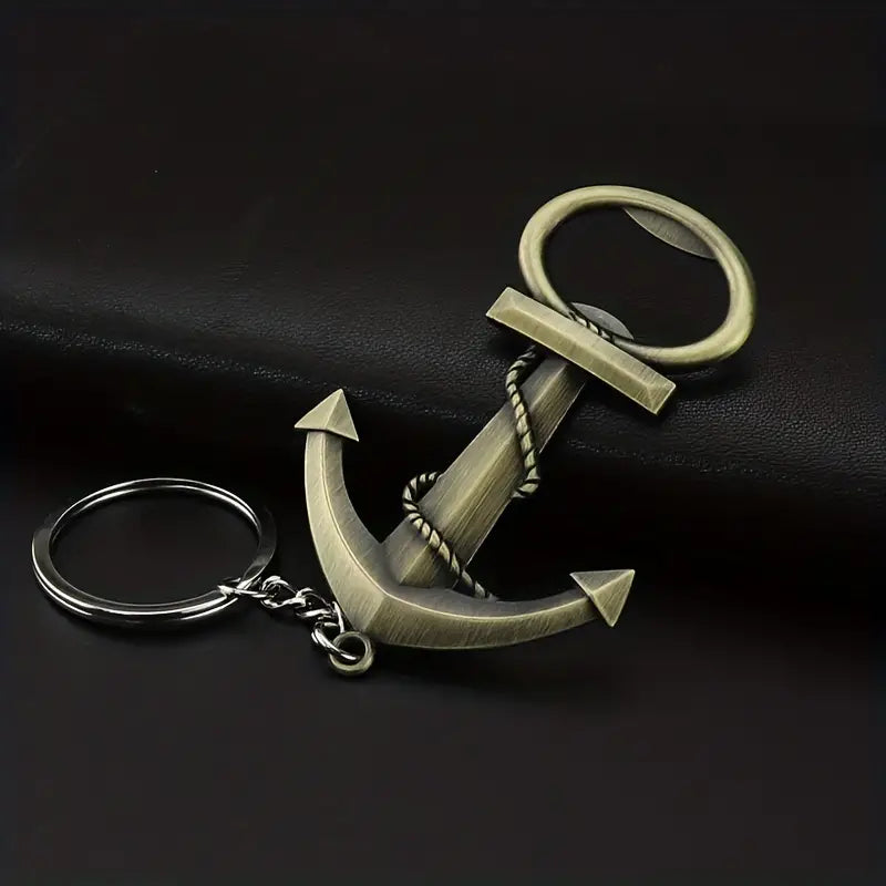 Vintage Ship Anchor Metal Bottle Opener Gadget Gift