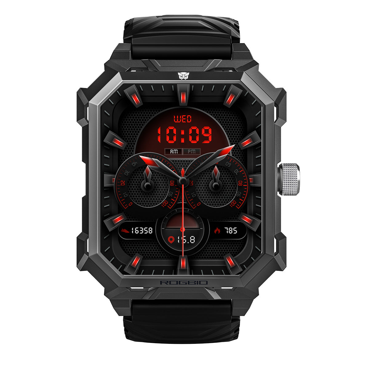 2024 S3 Smartwatch with Health Monitoring & Bluetooth