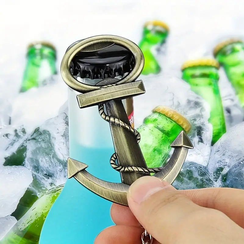 Vintage Ship Anchor Metal Bottle Opener Gadget Gift